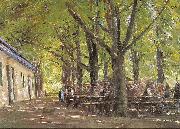 Max Liebermann Country Tavern at Brunnenburg oil painting picture wholesale